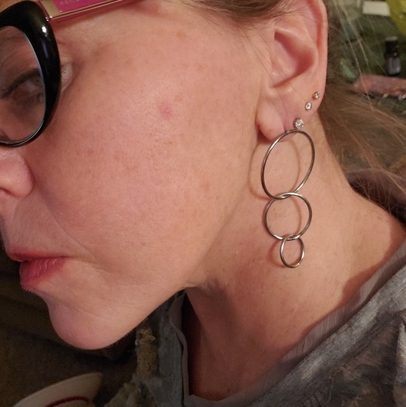 Hoop Earrings - Picture 3 of 3